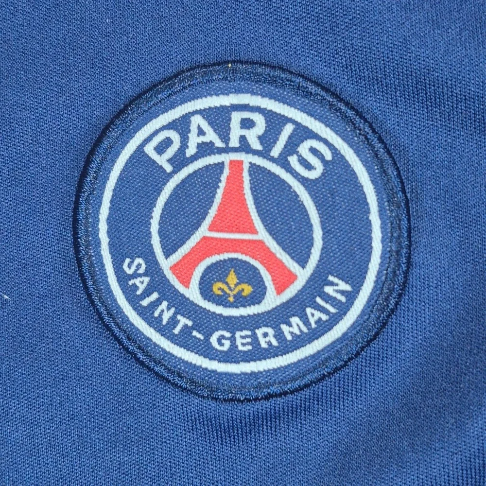 Paris Saint-Germain Soccer Shorts Mens Small Navy Blue PSG Athletic Training